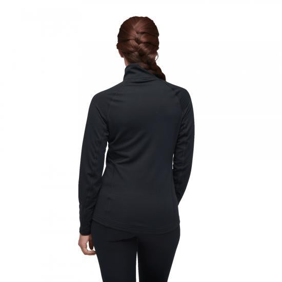 Black Diamond Long Sleeve Sweatshirt Women’s Top NAWAP760027 BLACK DOM