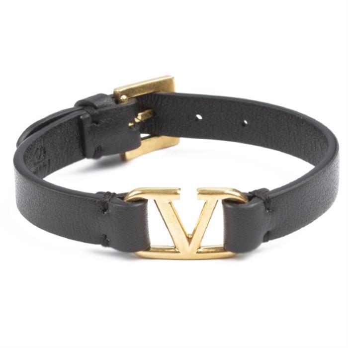 VALENTINO Gold-Tone Logo Bracelet Women’s Jewelry