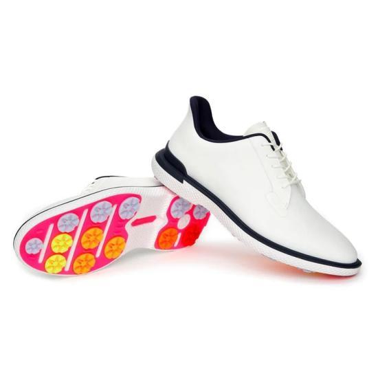 G/FORE Snow Twilight Leather Sneakers for Men GMF000058 SNOW TWILIGHT