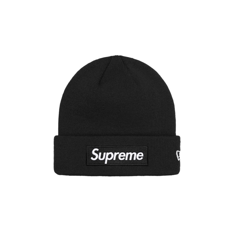 Supreme New Era Box Logo Beanie Black