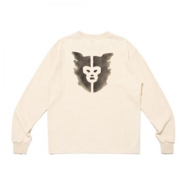 Humanmade White Thermal Long Sleeve T-Shirt HM28CS006