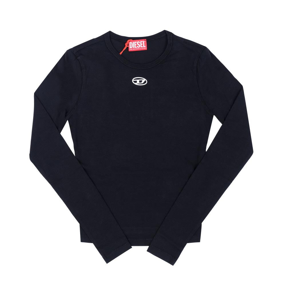 DIESEL Long Sleeve Oval D Logo Women’s T-Shirt A19916 0AHQH 900