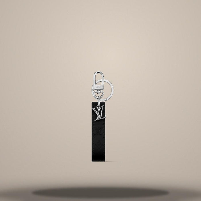 Louis Vuitton LV Shadow Dragonne Key Holder Bag Charm Black