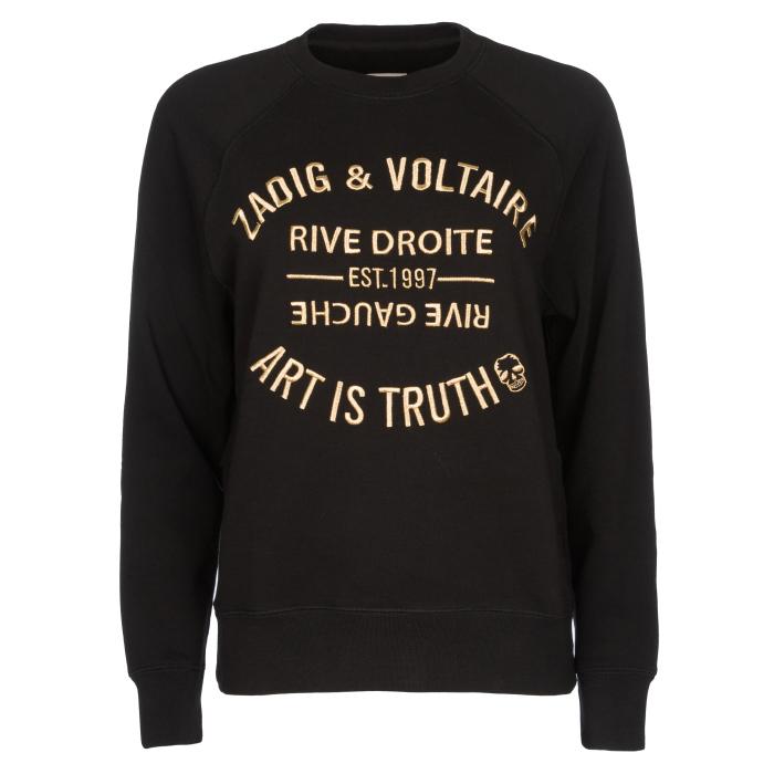 Zadig&Voltaire Logo Fleece Sweatshirt SJTS7106F