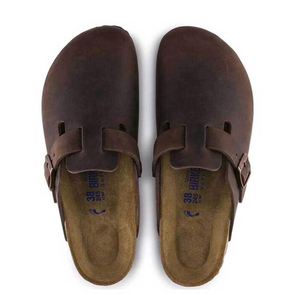 Birkenstock Havana Boston BS Leather Clog Sandals Unisex