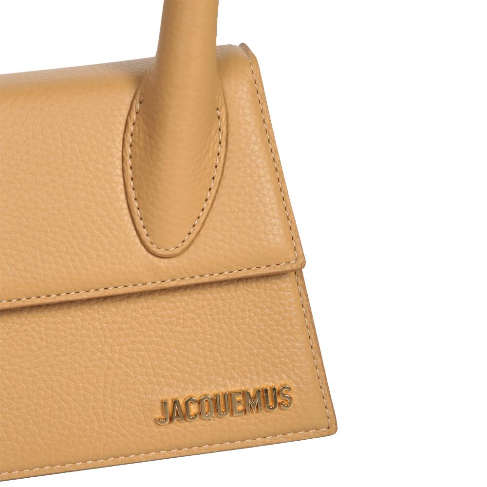 JACQUEMUS Le Chiquito Moyen Leather Crossbody Tote Bag