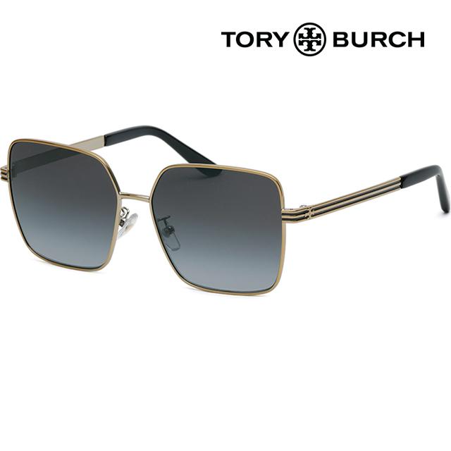 Tory Burch Women’s Square Sunglasses Gold Frame TY6087 32788G