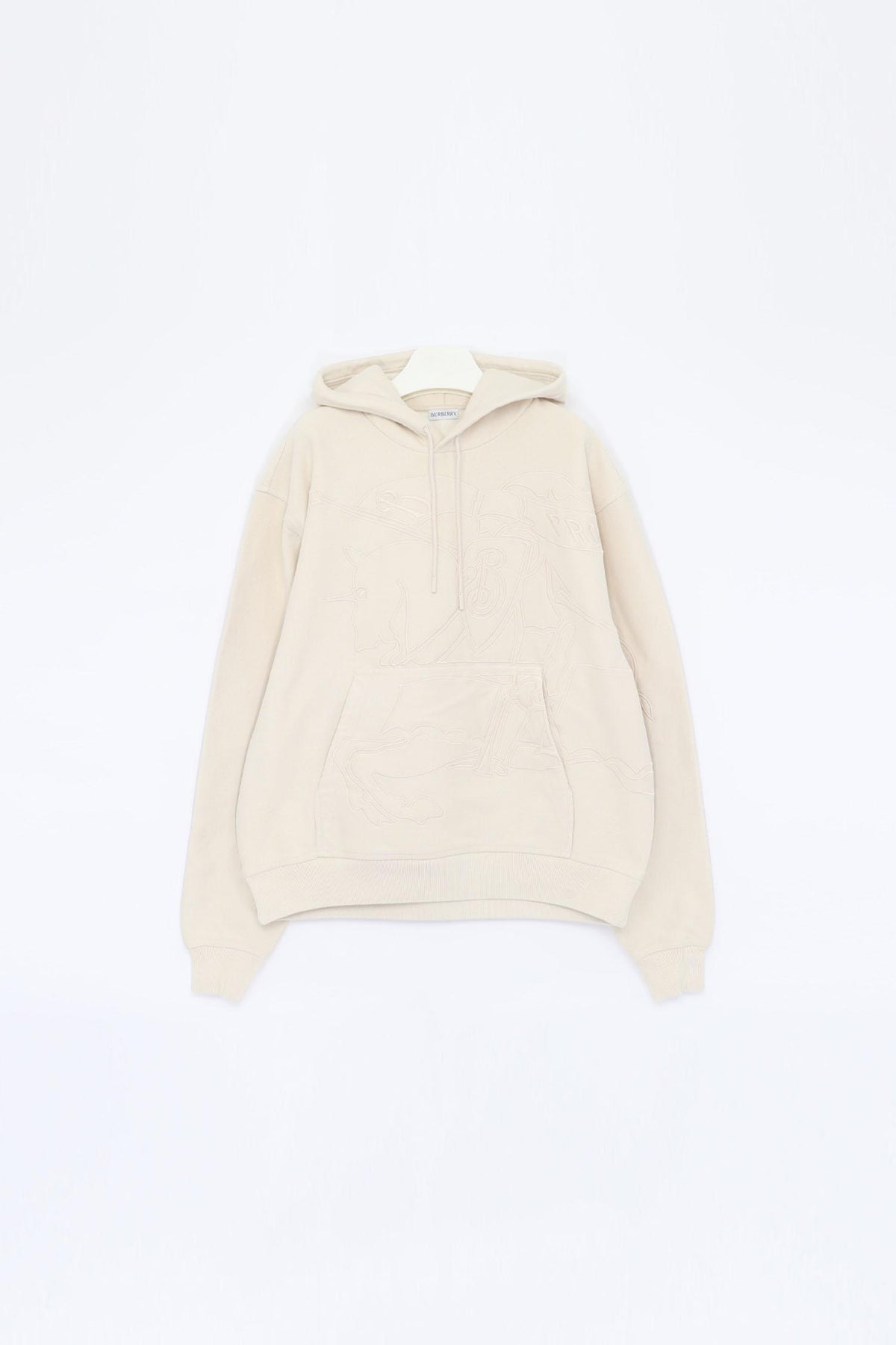 BURBERRY Big Knight Embroidered Logo Mens Sweat Hoodie 8099562