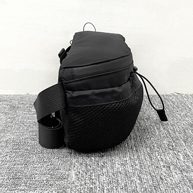 Maison Kitsune Black Flash Fox Belt Bag Hip Pack NM05171 WQ4034 P199