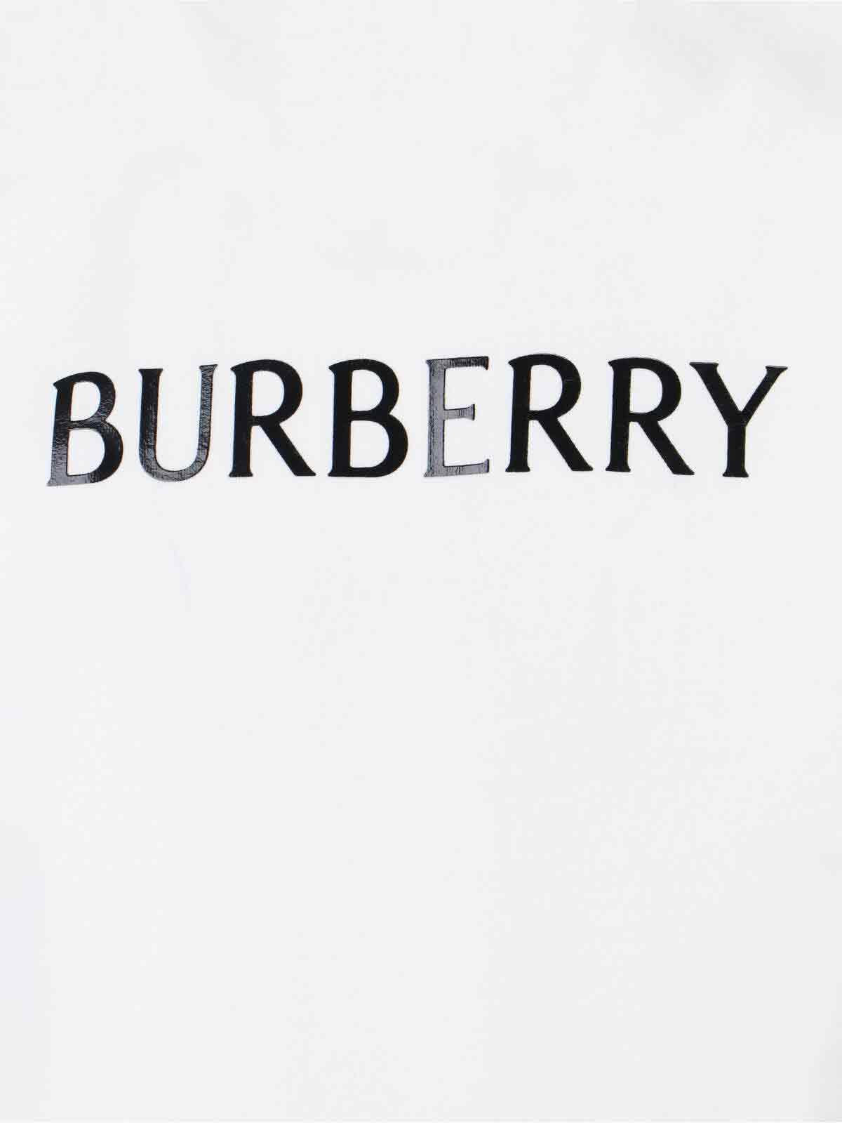 BURBERRY Short Sleeve Cotton T-Shirt for Men