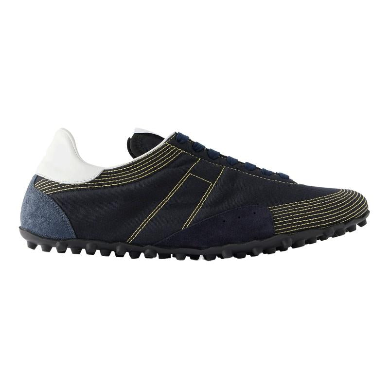 Maison Margiela Sprinter Men’s Low-Top Sneakers White Grey Leather