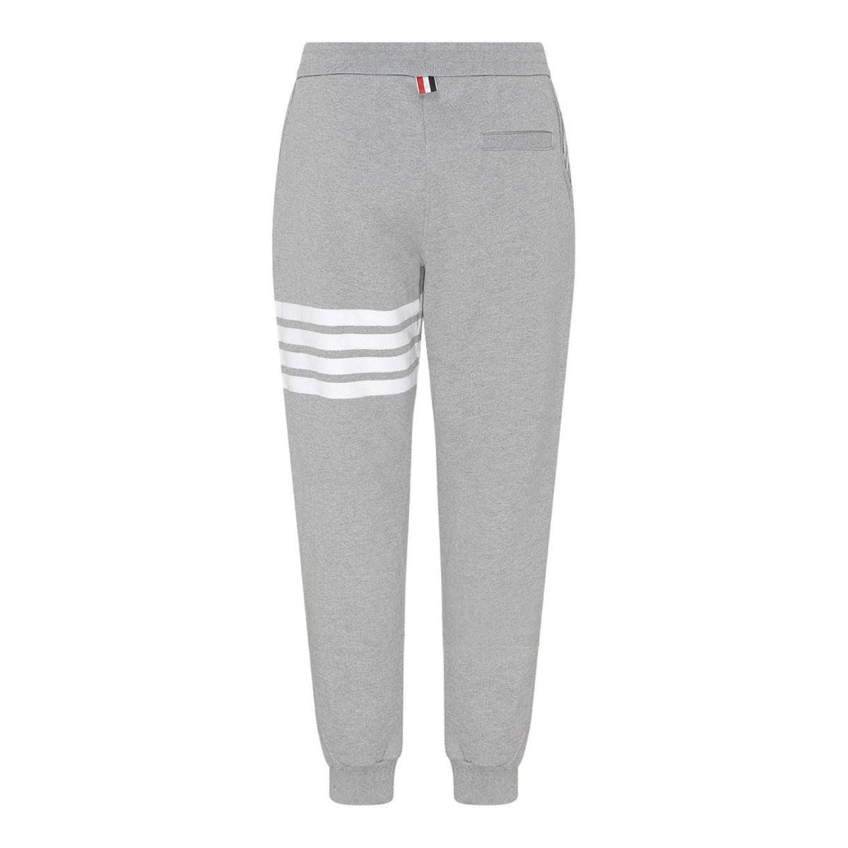 THOM BROWNE Navy Cotton Jogger Sweatpants
