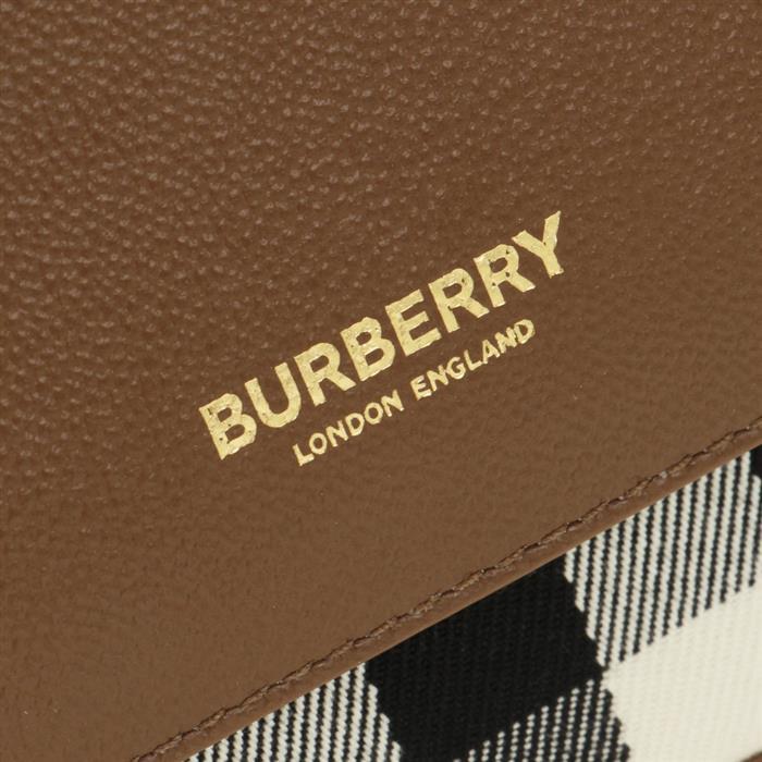 BURBERRY New Hampshire Check Crossbody Bag