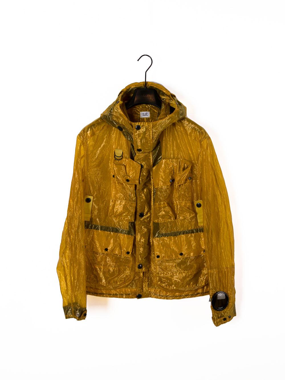 CP Company Yellow Kan Pocket Lens Jacket Unisex 12CMOW108 006206G