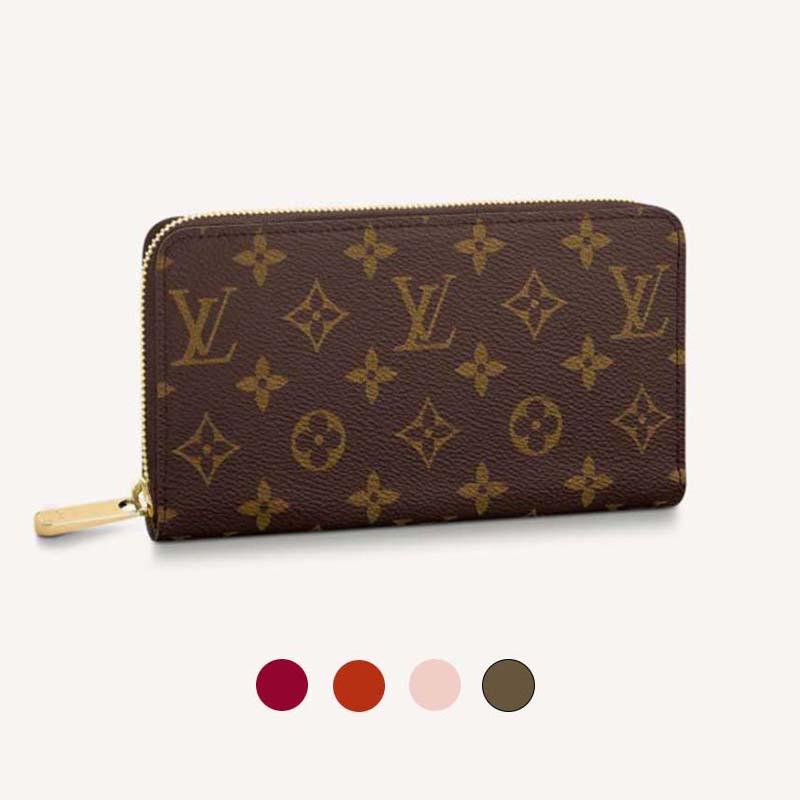Louis Vuitton Monogram Zippy Wallet Zip-Around Long Wallet