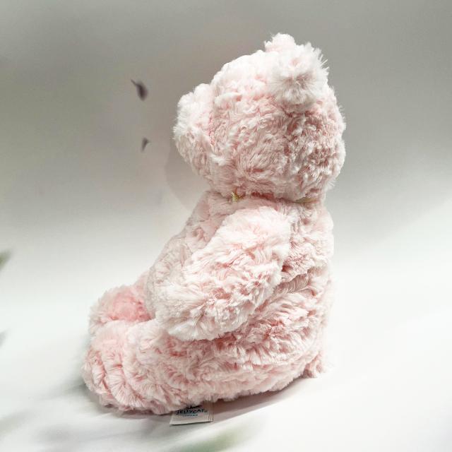 jELLYCAT Leola Bear Pink Large Keyring Accessory