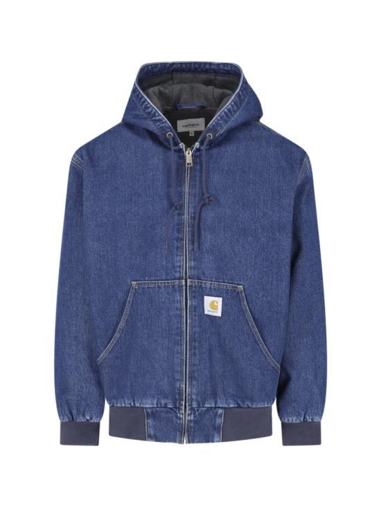 CARHARTT WIP Blue Denim Work Jacket