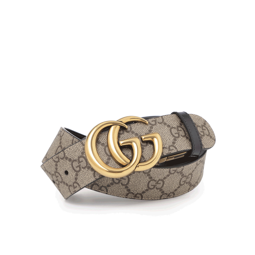 GUCCI GG Marmont Leather Belt Unisex 659417