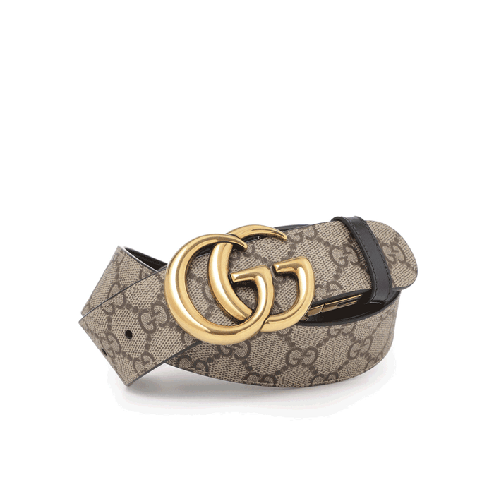 GUCCI GG Marmont Leather Belt Unisex 659417