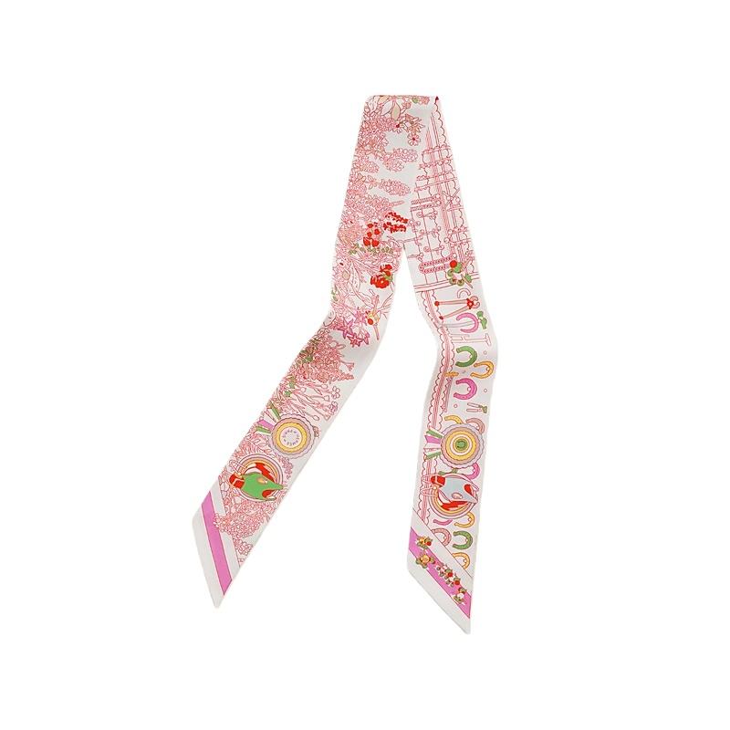 HERMES Pony Pit Stop Silk Scarf Women’s