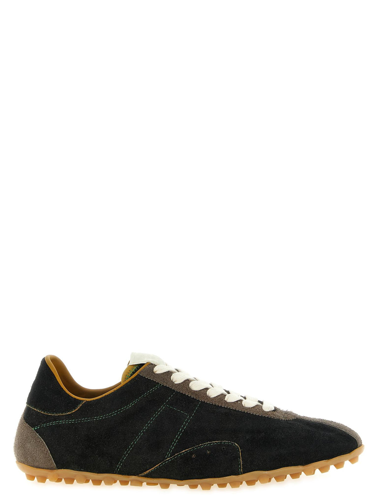 Maison Margiela White Leather Low-Top Sneakers
