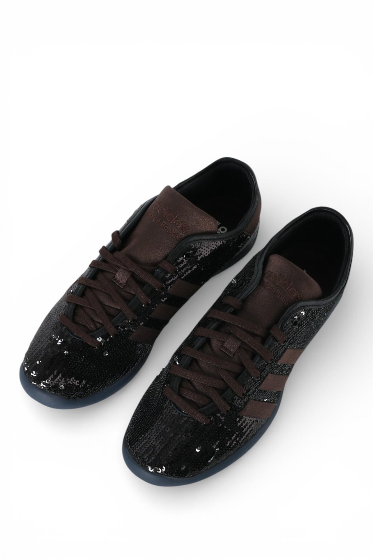 Adidas Wales Bonner WB Karintha Sequin Black Brown Low-Top Sneakers