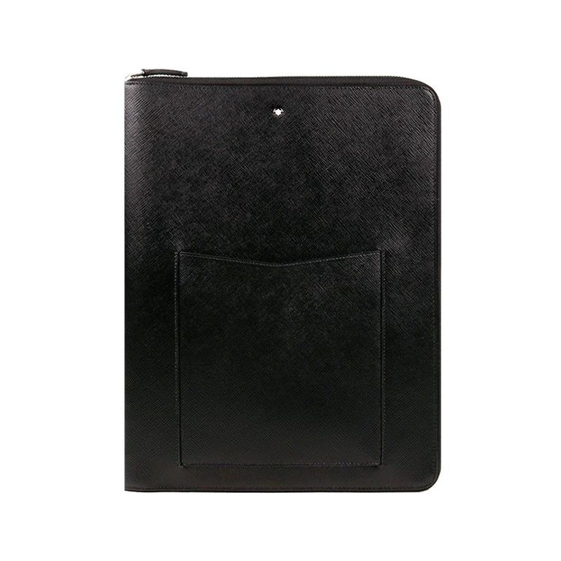 Montblanc Textured Leather Clutch Briefcase
