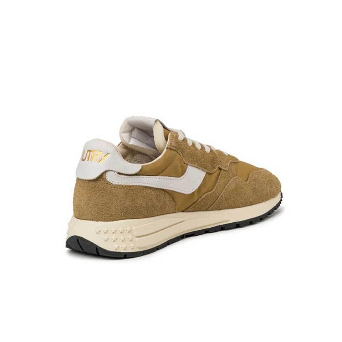AUTRY Nylon Suede Low-Top Sneakers Men’s White Navy