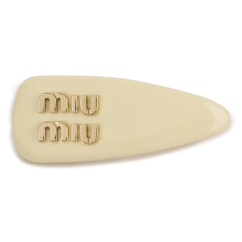 Miu Miu Patent Leather Hair Clip 5IF092 069 F021M