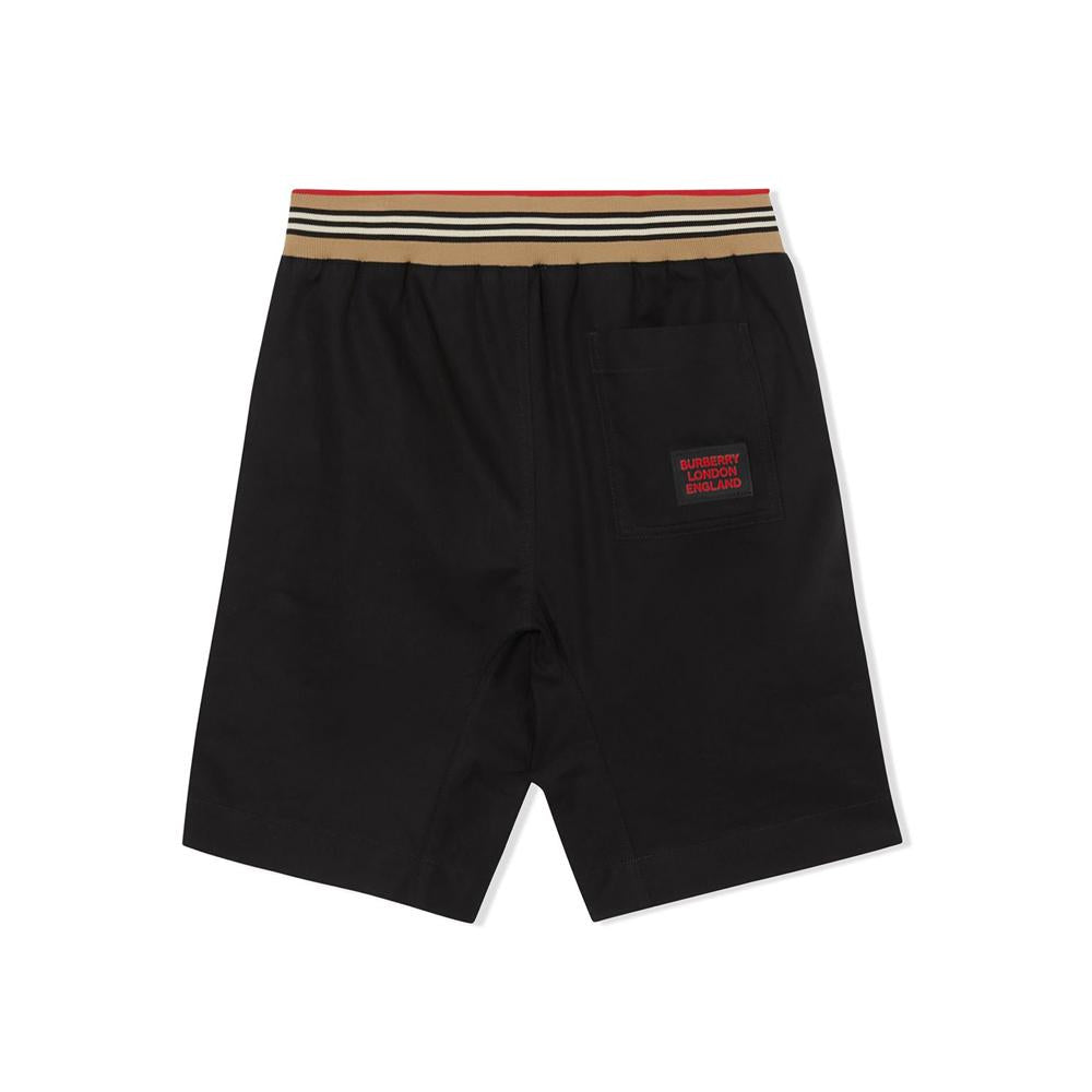 BURBERRY Kids Women’s Stripe Elastic Waist Half Shorts 8036432