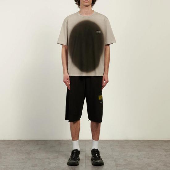 MM6 Maison Margiela Short Sleeve T-Shirt M20177 858 LIGHT GREY DOM