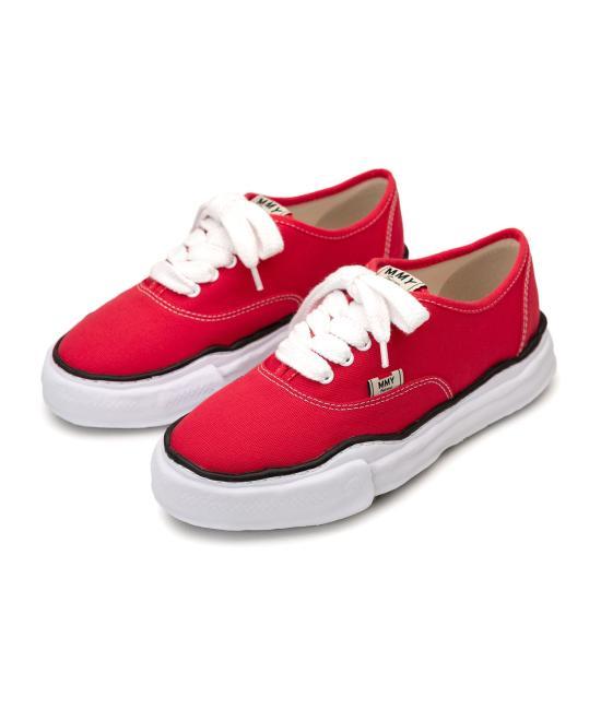 Maison Mihara Yasuhiro Baker OG Sole Canvas Low-Top Sneakers Red A02FW704RED DOM