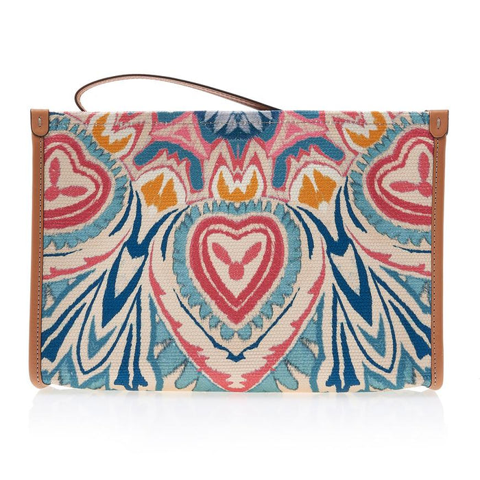 Etro Leather Toiletry Clutch Bag Black Women’s