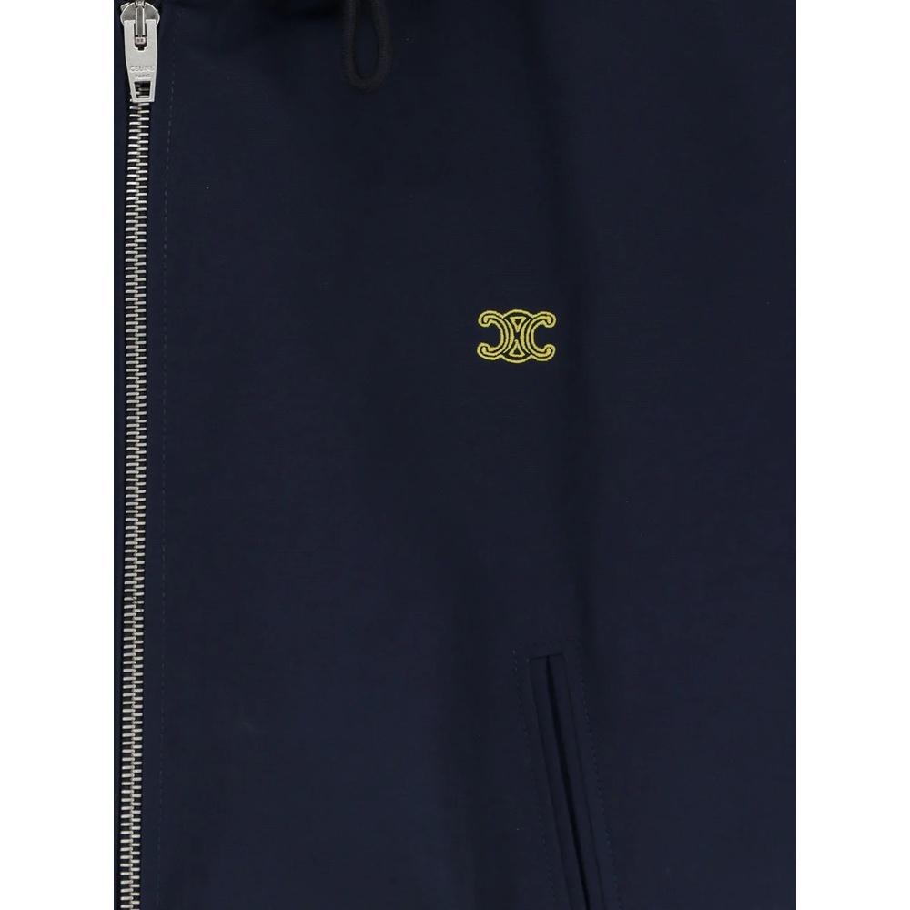 CELINE Logo Nylon Women’s Windbreaker Jacket