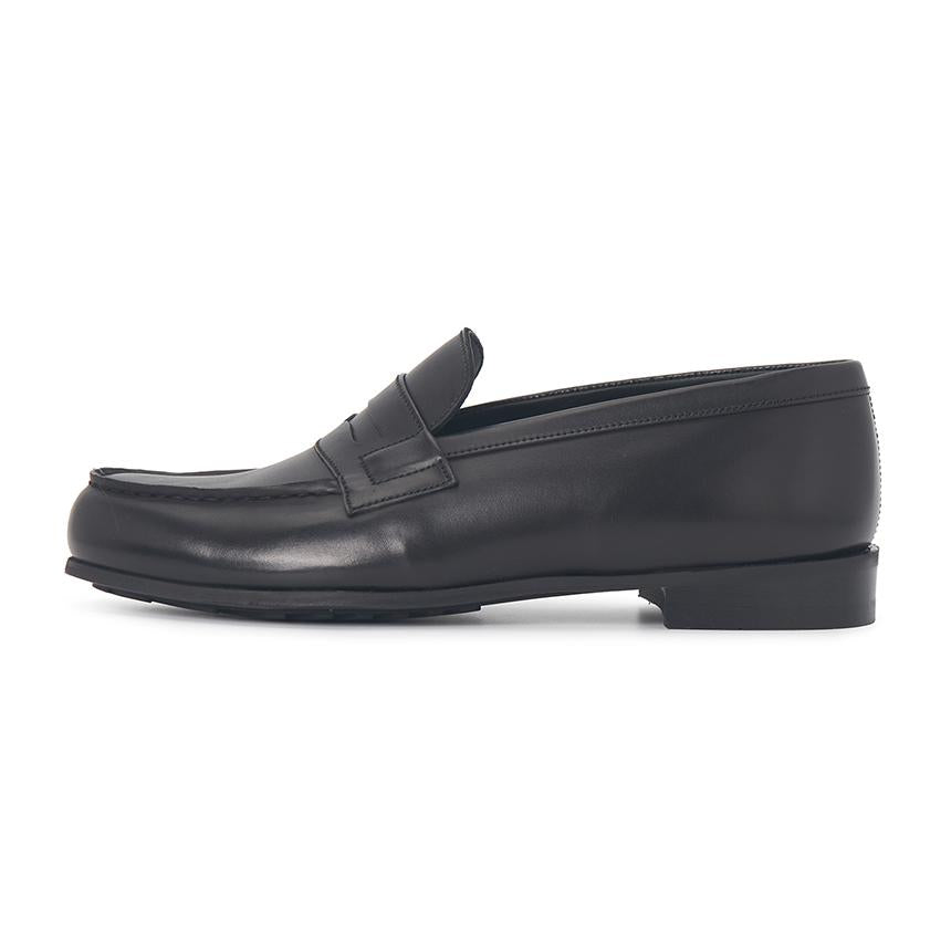 J.M. WESTON 180 Light E-Width Men's Loafers 1141FRY1809W E BLACK