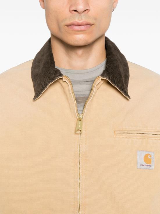 CARHARTT WIP OG Detroit Jacket Dusty H Tobacco Brown Men
