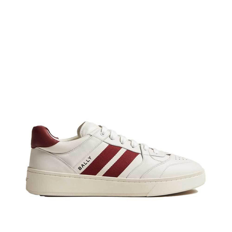 BALLY REBBY Leather Low Top Sneakers Women’s White