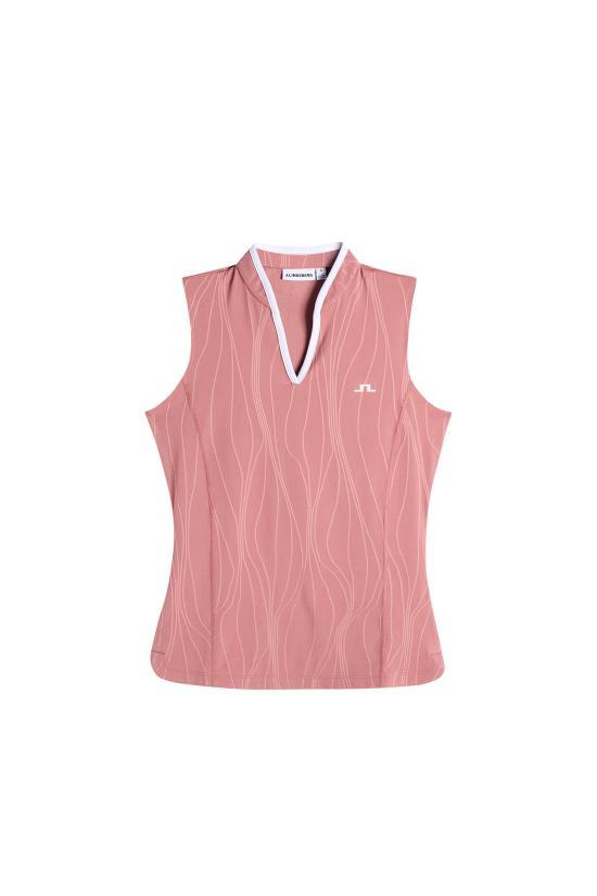 J LINDEBERG Short Sleeve T-Shirt Women’s GWJT14806E195 WITHERED ROSE DOM
