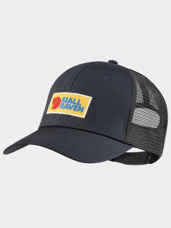Fjallraven Cotton Logo Cap Men’s Hat 78139 DARK NAVY DOM