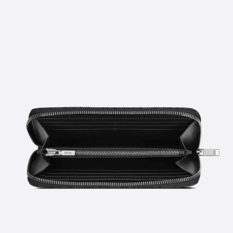 DIOR Oblique Zip-Around Long Wallet 2ESBC252YSE