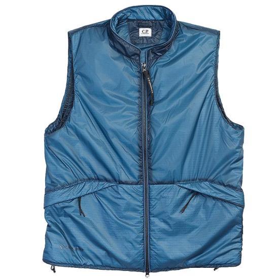 CP Company Ink Blue Down Vest 16CMOW038A006099U848