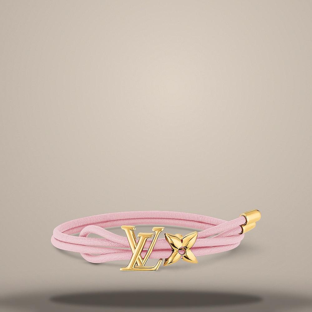 Louis Vuitton LV Bloom Strap Bracelet Gold-Tone M4823Z