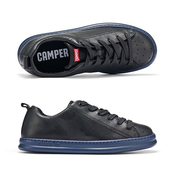 Camper Black Runner Low-Top Sneakers Men’s Casual Shoes