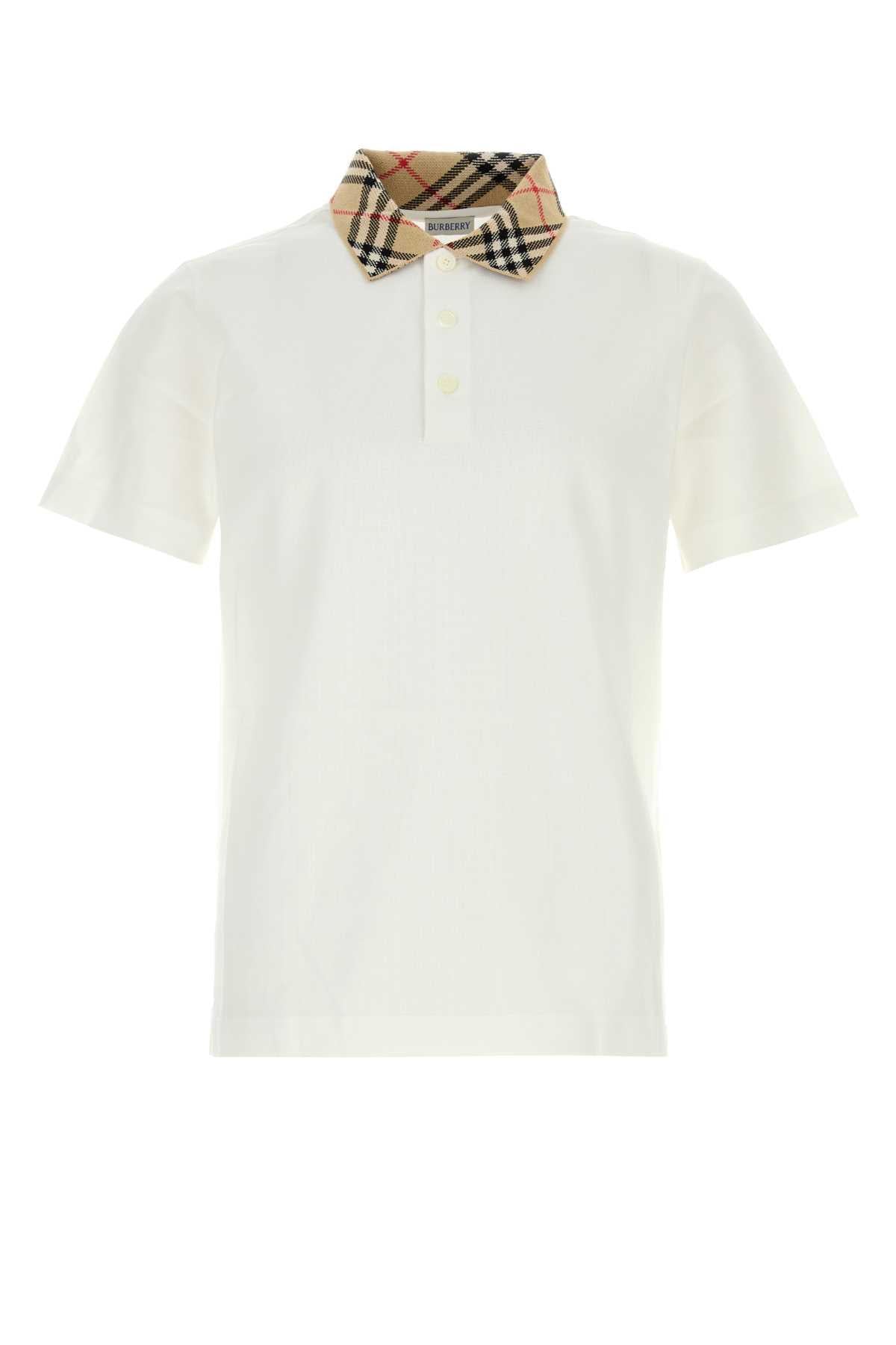 BURBERRY Cotton Short Sleeve T-Shirt Black Men’s