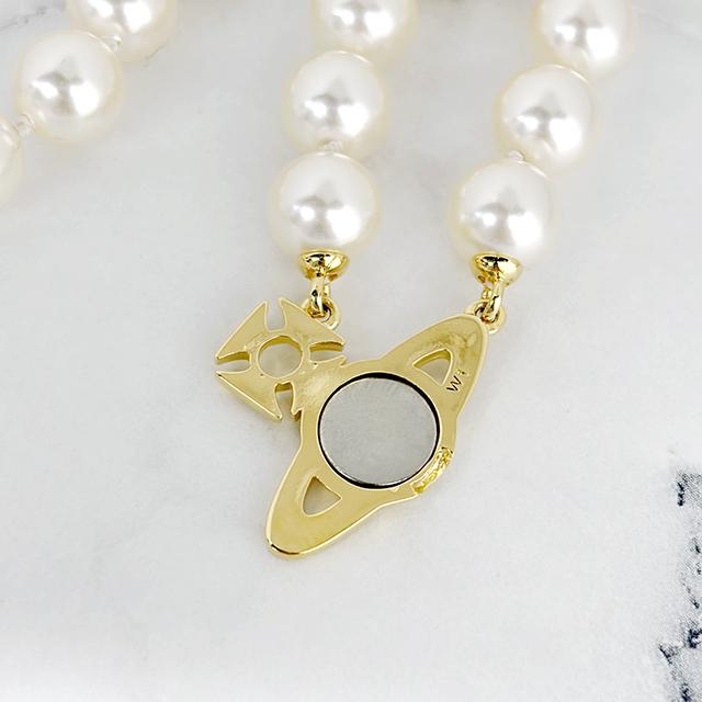 Vivienne Westwood Graziella Pearl Choker Necklace