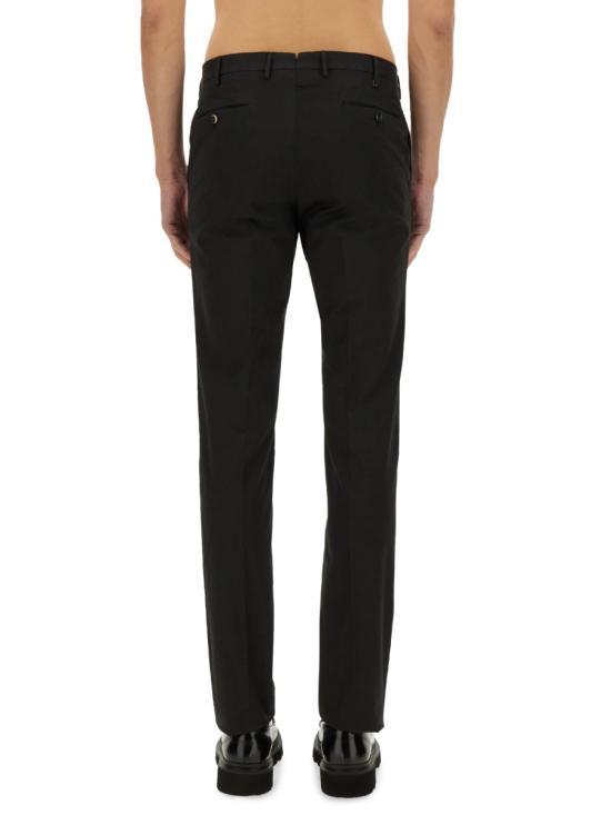 PT TORINO Straight Classic Pants for Men COVT01Z00CL1GL04Y990 BLACK DOM