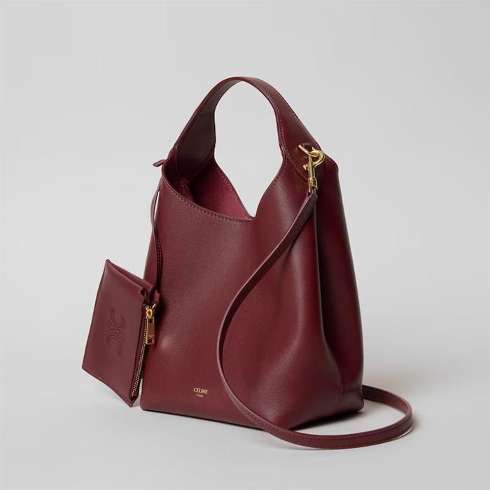 CELINE Small Hobo Soft Supple Calfskin Tote Bag