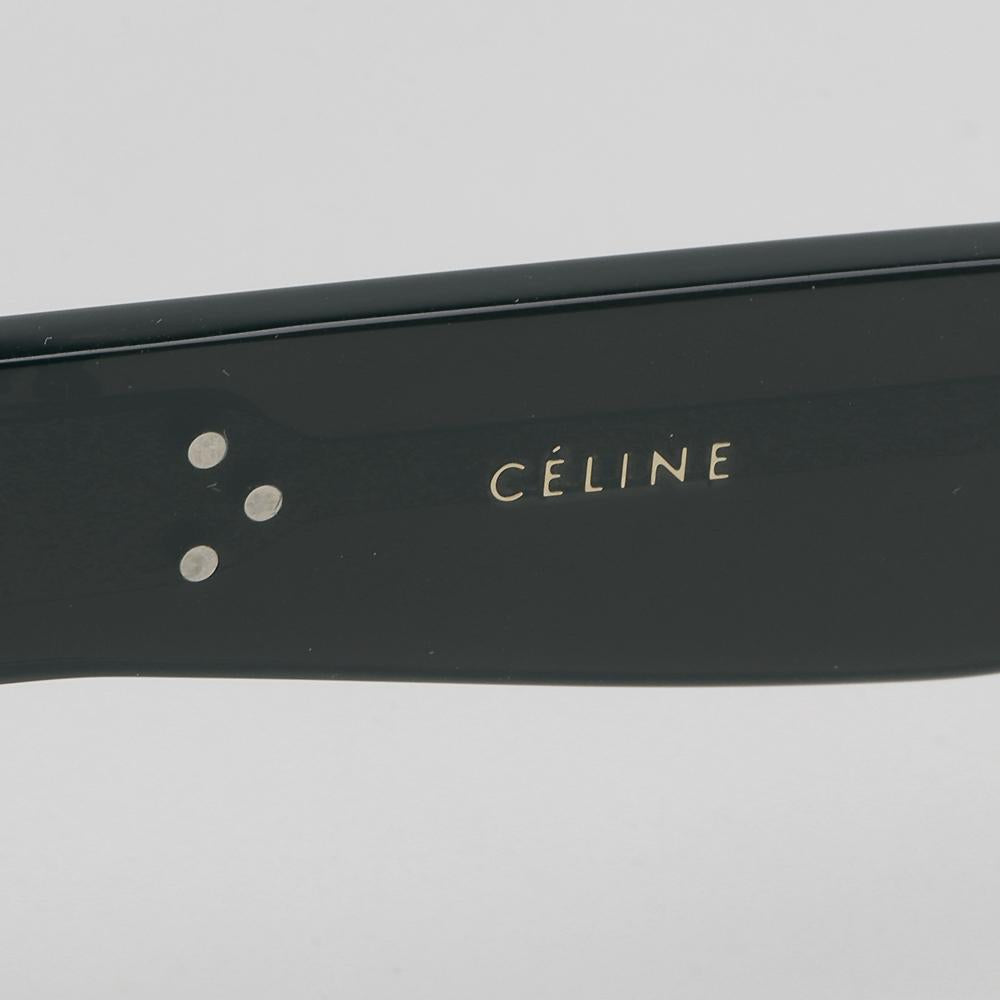 CELINE Round Transparent Gray Cat Eye Eyeglasses Asian Fit CL50015F 020