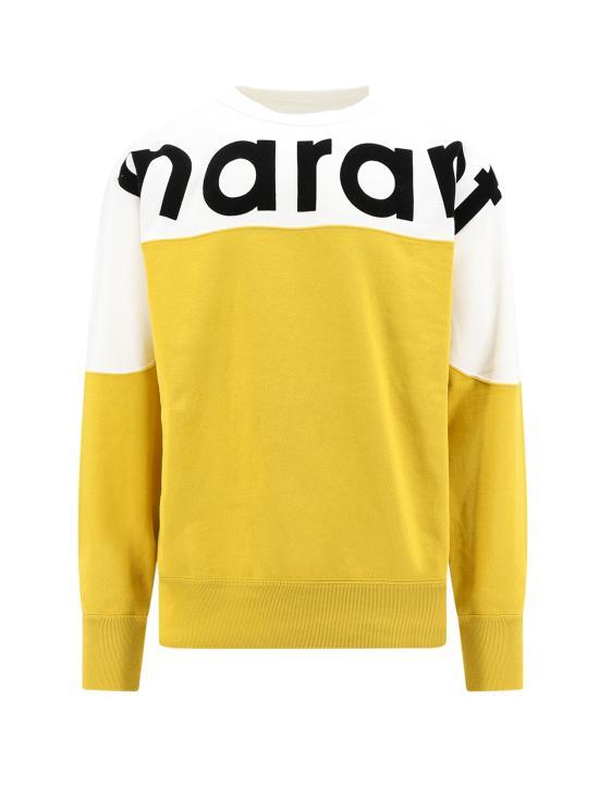 Isabel Marant Hooded Sweatshirt Women’s Pullover H SW0031HAB1M19H10YW YELLOW DOM