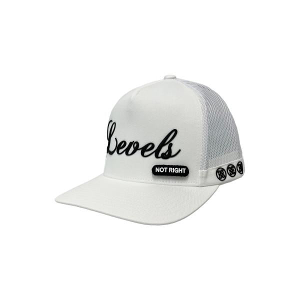 G/FORE Daily Levels Tall Trucker Cap Snow White GMH000154 SNO